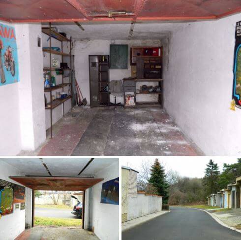 Garáž, 23 m² v Kladně, ulice Šulcova — Belšan Reality