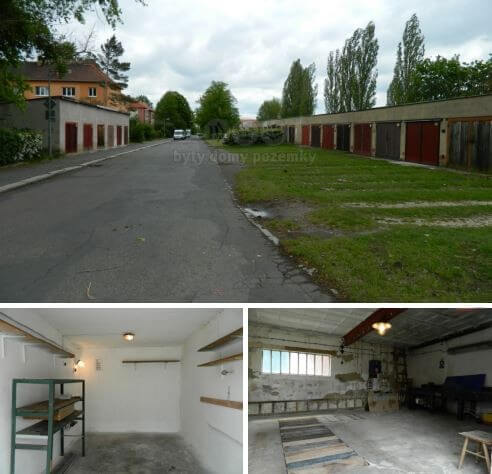 Garáž, 17 m² v Slaném, ulice Rabasova — Belšan Reality