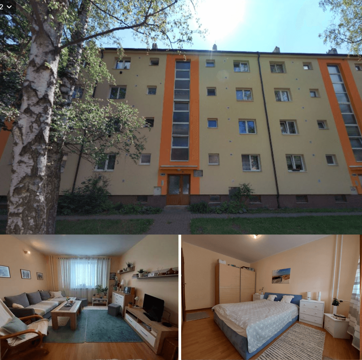 Prodej bytu 2+1, 49 m² — Kladno, Helsinská, Belšan Reality