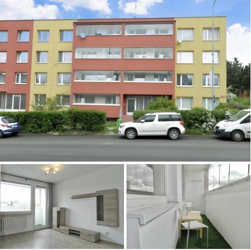 Pronájem bytu 2+kk, 47 m² — Slaný, Pražská, Belšan Reality