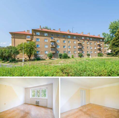 Byt 2+1, 54 m² — Kladno, Unhošťská — Belšan Reality
